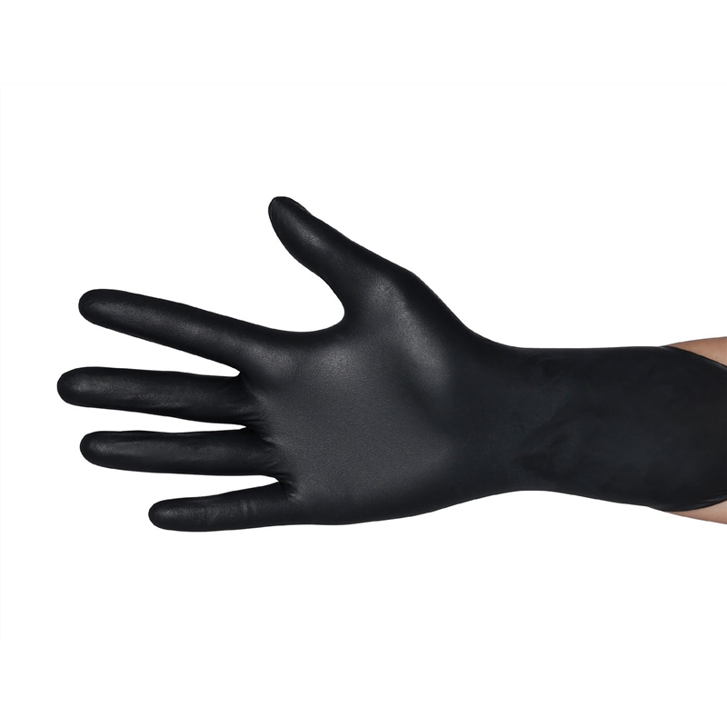 Style Black Nitril-Handschuh S