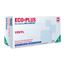 ECO-PLUS Vinyl-Untersuchungshandschuhe puderfrei, wei, 100 Stk XS